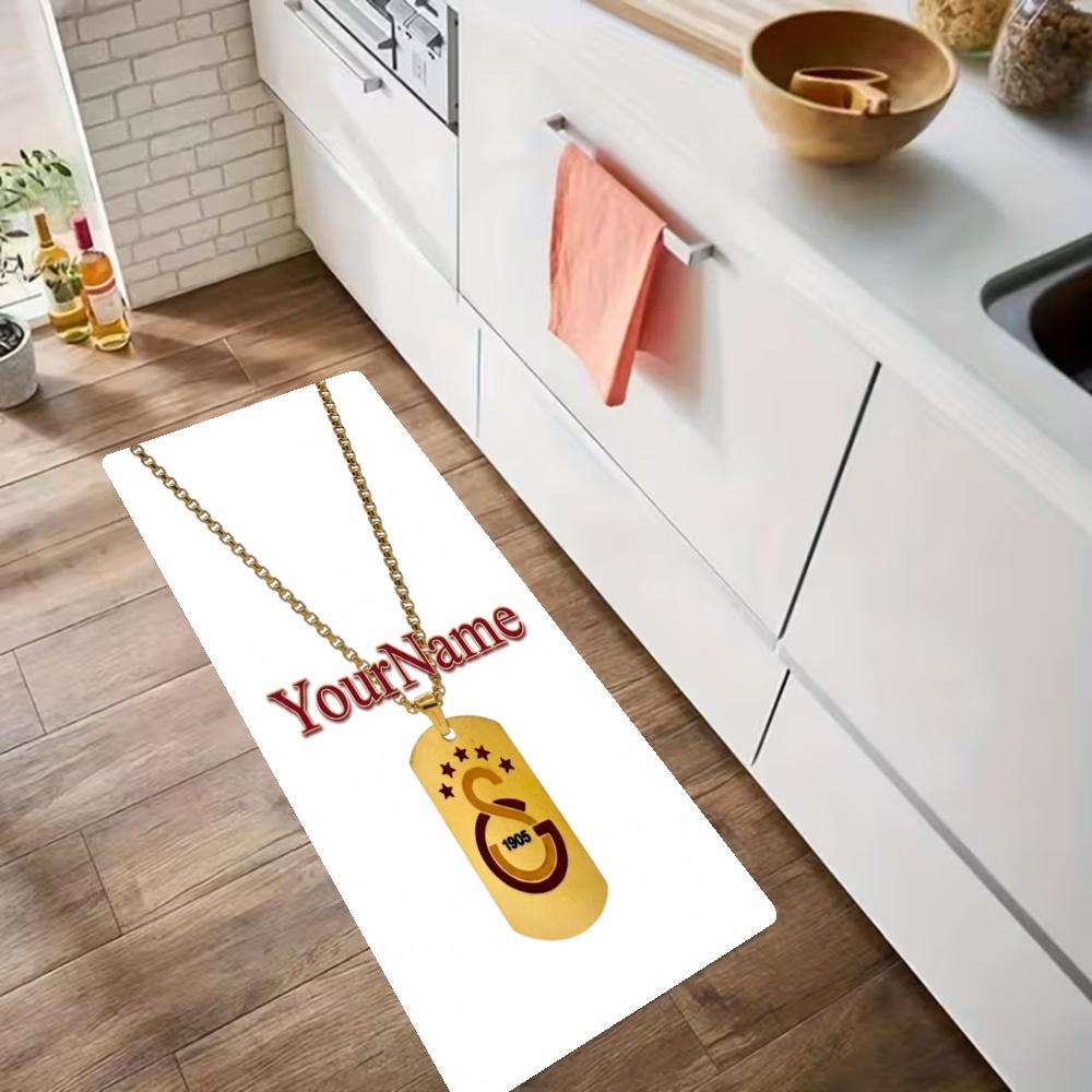 Galatasaray Customize Your Name Kitchen Rug Runner Rug Laundry Mat Hallway Entryway The Best Gift Choice