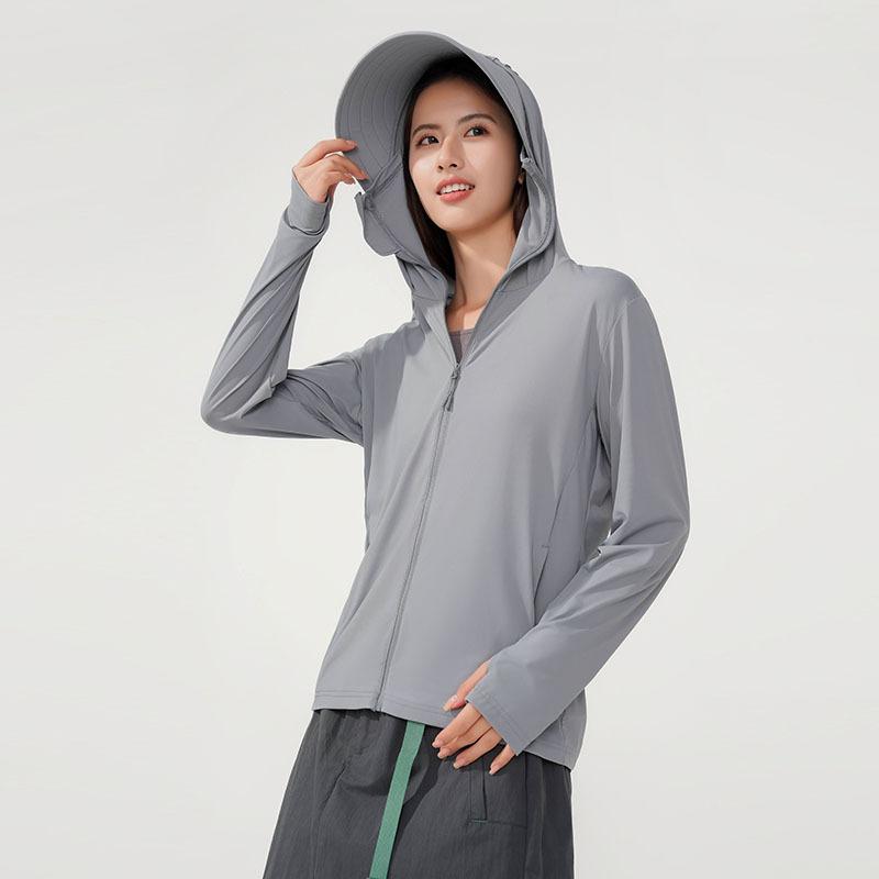 Upf10 + Ice Silk Sunscreen Clothing Women's 1011 New Summer Light and Thin Sunscreen Clothing Men's UV-proof Breathable Jacket