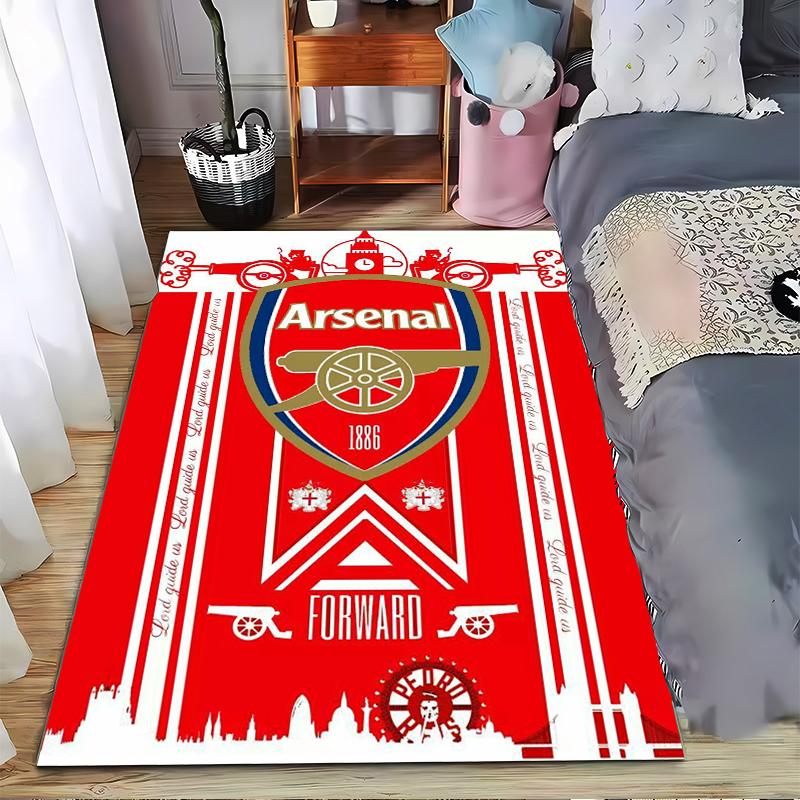 Arsenal Football Theme carpet Non-slip rug suitable for living room and bedroom sofas