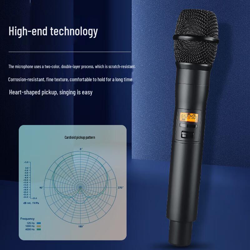HuiDu Professional Wireless Microphone System (CN version)