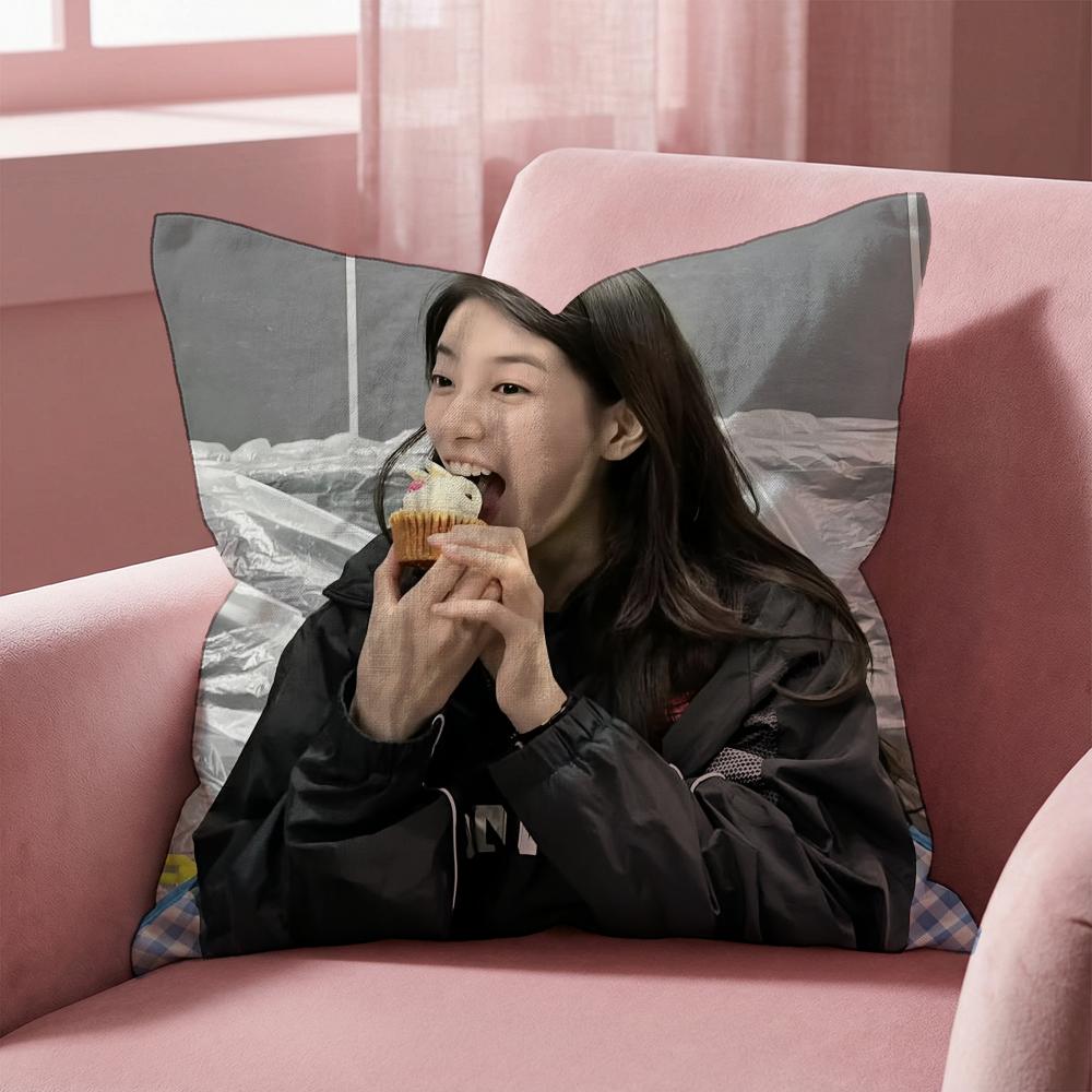 

Singer BBaeS SSuzyS Cushion Cover MultiScene Pillow Cover for Home Car Reversible Soft Durable for Daily Use 30X30cm
