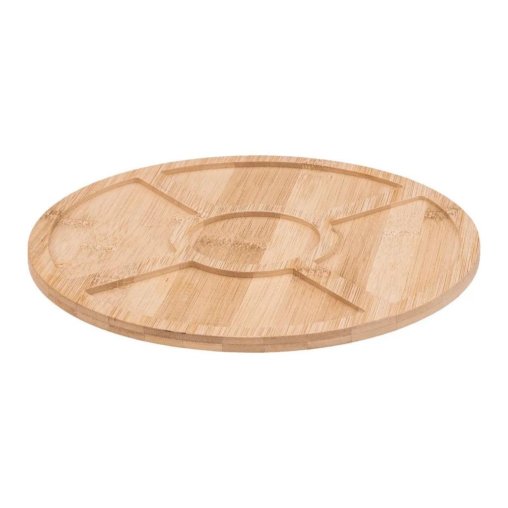 Round Snack Tray Set