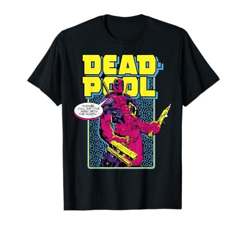 

Marvel Deadpool 30th Call Me The Merc With The Mouth T-Shirt