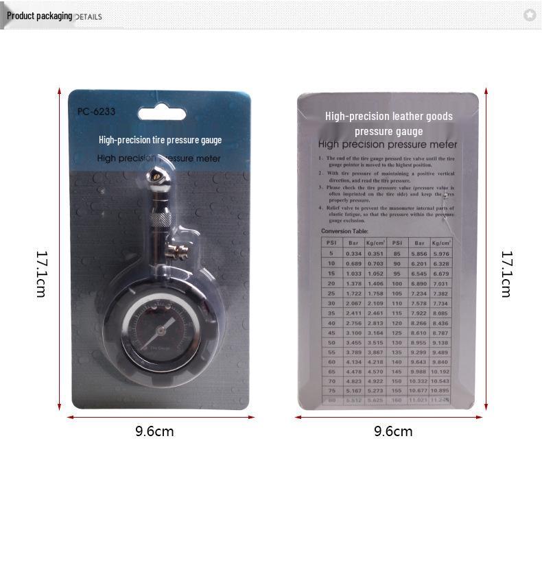 High-Precision Car Tire Pressure Monitoring Gauge