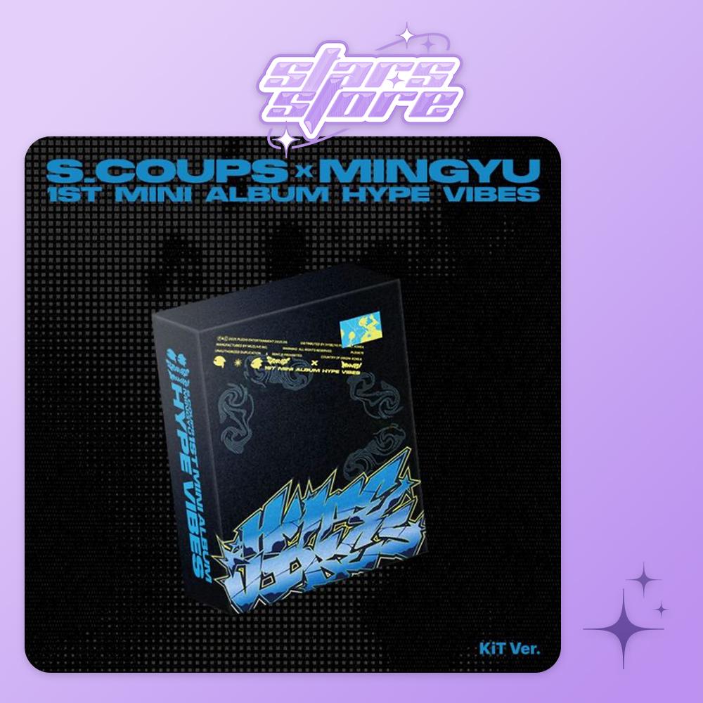 

(ПРЕДВАРИТЕЛЬНЫЙ ЗАКАЗ) S.COUPS X MINGYU (СЕМНАДЦАТЬ) - 1-й Мини-альбом HYPE VIBES (КиТ вер.)