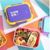 With Fork and Spoon Lunch Box Reusable Insulated Lunch Container  Box Food Storage Box  Worker