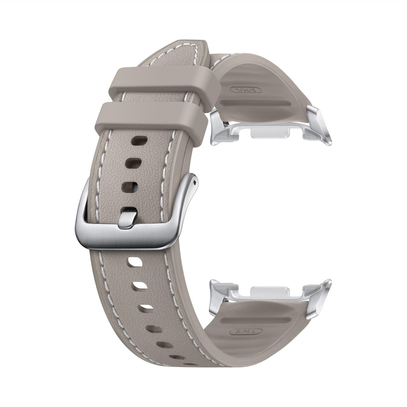 Original Samsung Galaxy Watch8 Galaxy Watch8 Classic Hybrid Armband S/MM/L Samsung Smartwatch Armbänder S/MM/L grau