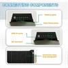 Intelligent 150A Solars Power Controllers Auto Adjusting Charging Current Designs for Solars Energy Projects Supplies