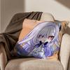 Skirk Columbina Genshin Impact Cushion Cover Suitable For Sofa Car Bedroom Office Cushions Decorative Pillow Case
