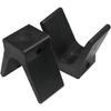 V Design Rubber Block High Load Capacity 600kg for Superior Boat Support On Trailers Kayaks Ideal In Rough Road Conditions