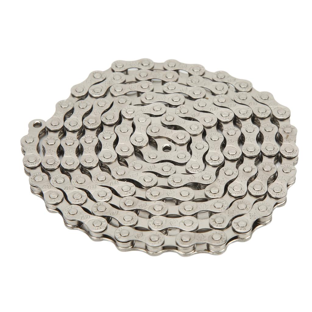 Mountain Bike Chain 8 Speed Bike Chain for 6 7 8 18 21 24 Speed Road Bike Folding Bike 116 Links