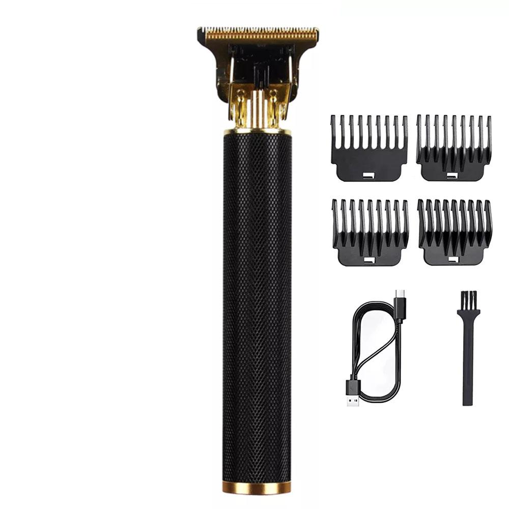ספר גברים USB נטענת חשמלי זקן גוזם מדויק לגברים קוצץ שיער מקצועי גילוח