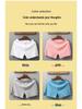 Men's Summer Cotton Ribbed Sport Shorts - Breathable, Solid Color, Plus Size Underwear