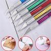 Cutter Messer Kunst Nutzmesser Stift Schwert Aufkleber schneiden Scrapbooking Schneidewerkzeug Handkonto Schwert Schulbedarf DIY Handwerk