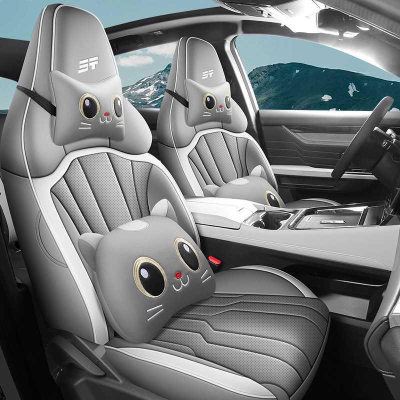 Cartoon Car Seat Cover for 2025 ShanHai L6 1.5TD, Dedicated Model, Fully Enclosed