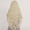Wig Women Long Fashion Blonde Wavy Curly Full Wig Cosplay Party Princess Hair