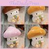Plush Whimsical Mushroom Toy Material Children Room Decor Festival Dolls Gift