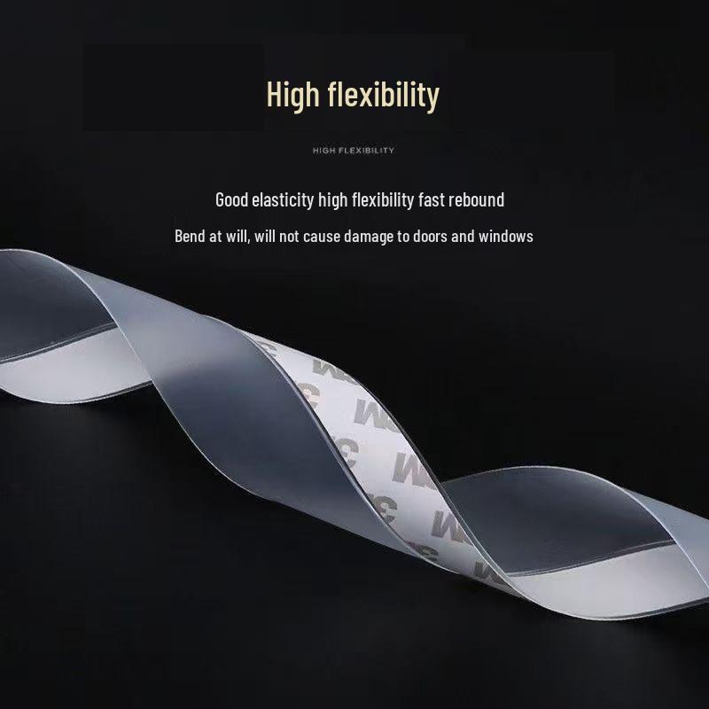 Door & Window Self-Adhesive Sealing Strip - Windproof, Rainproof, & Insulating for Gaps & Leaks