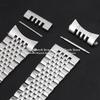 Curved End Stainless Steel Watch Strap 18mm 20mm 22mm for Jubilee Bracelet for Rolex Band Steel Strap Folding Buckle Accessories