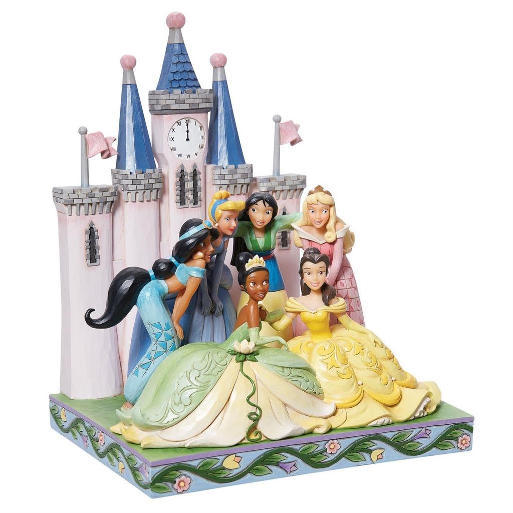 Enesco Statue/Figure "Disney Traditions" Princess In Front of the Castle, Size 17 X 21.5 X 25.3 Cm, DTR6013075