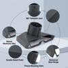 Satellite Pipe Adapter Mounting Aluminum Alloy Windproof Signal Bracket Roof Mount Kit
