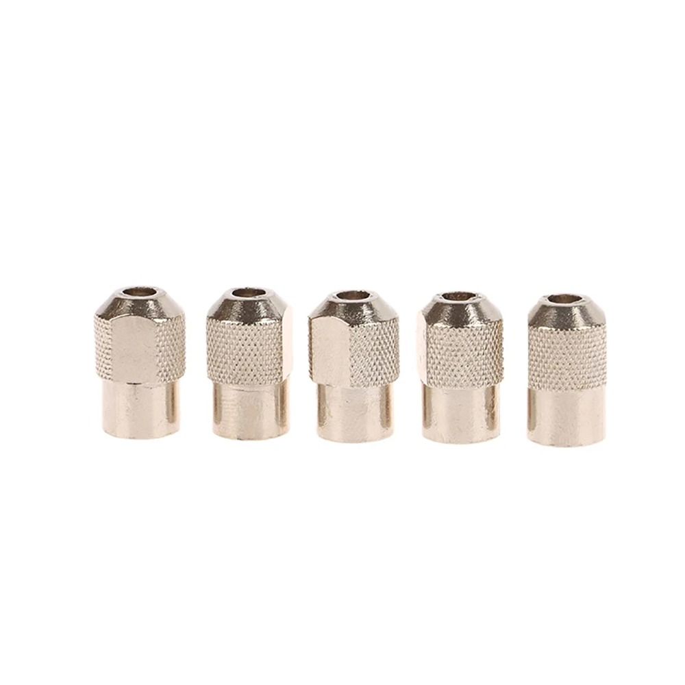 1/5Pcs Diamond Rotary Tools Chuck Nut Silver Black Electric Grinder Accessories Mini Drill Chuck