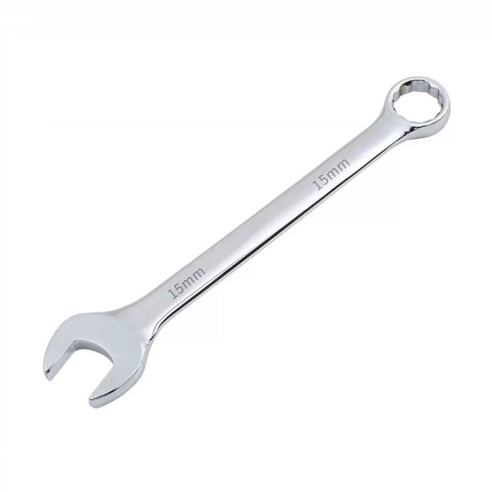 Chrome Vanadium Steel Combination Wrench 6-32mm Combo Spanner Open Box End Wrench Home Use