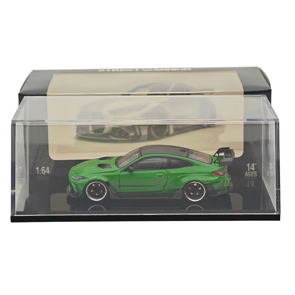 SW 1/64 for M4 G82 Full Widebody Kit Sports Diecast Model Car Miniature Limited Edition Collection Toy Vehicle Models