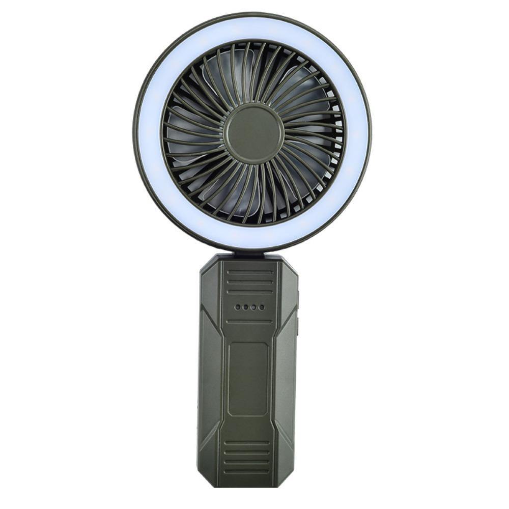 USB Rechargeable Handheld Electric Fan Low Noise Foldable Fan Portable Camping Clip  Fan  Office