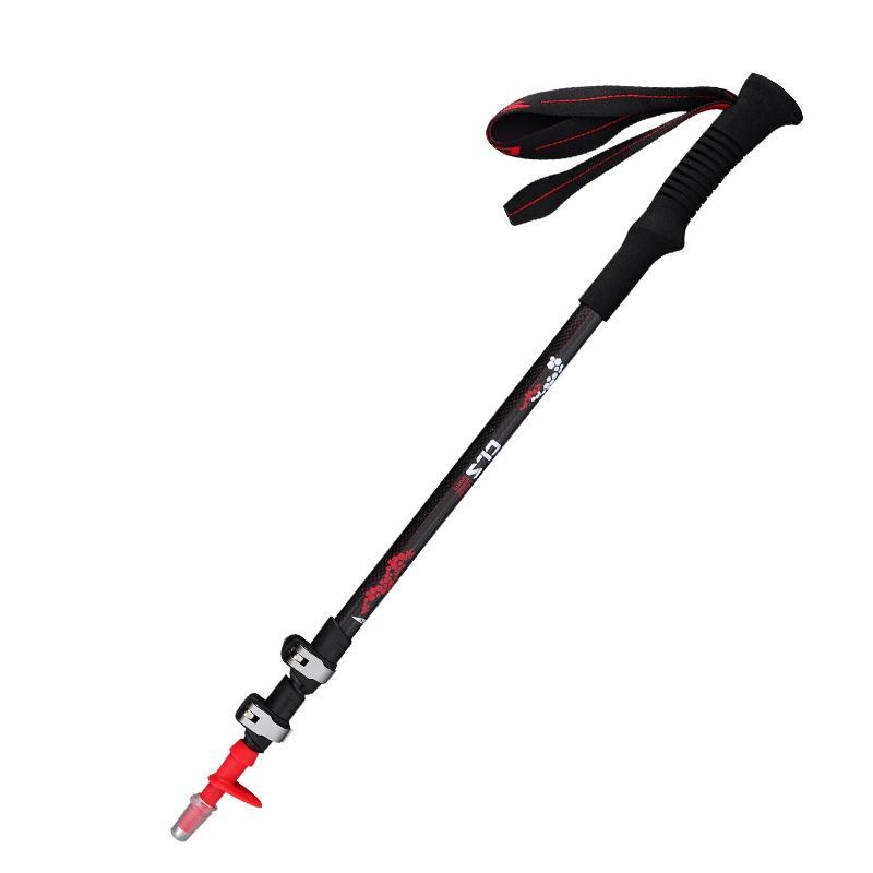 Carbon Fiber Trekking Poles Lightweight Hiking Poles Telescopic Trekking Poles Adjustable Outdoor Walking Poles For Trail