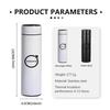 Car Stainless Thermos Bottle Temperature Display Thermos Cup For Volvo V60 V50 V40 S80 S60 S90 C40 XC40 V70 XC70 XC60 XC90
