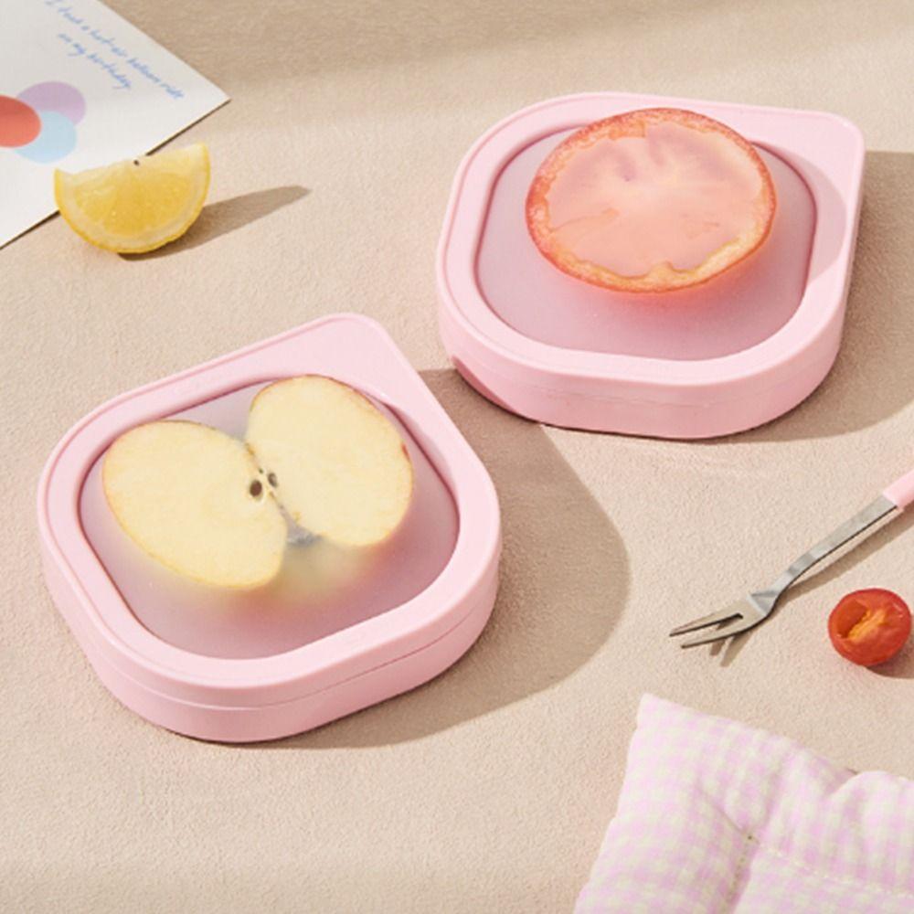 Keep Fresh Food Storage Box Sealed Vegetable Storage Container  Lemon Halved Storage