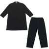 Men's Plus Size Ethnic Round Neck Robe Set - Middle Eastern and Southeast Asian Style