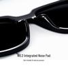 Square Frame Polarized Sunglasses