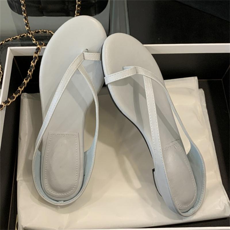 Fashion Eilyken Summer Shallow Round Clip Toe Slippers Woman Party Dress Low Heels Casual Shoes Fashion Flip Flops Zapatos De Mujer