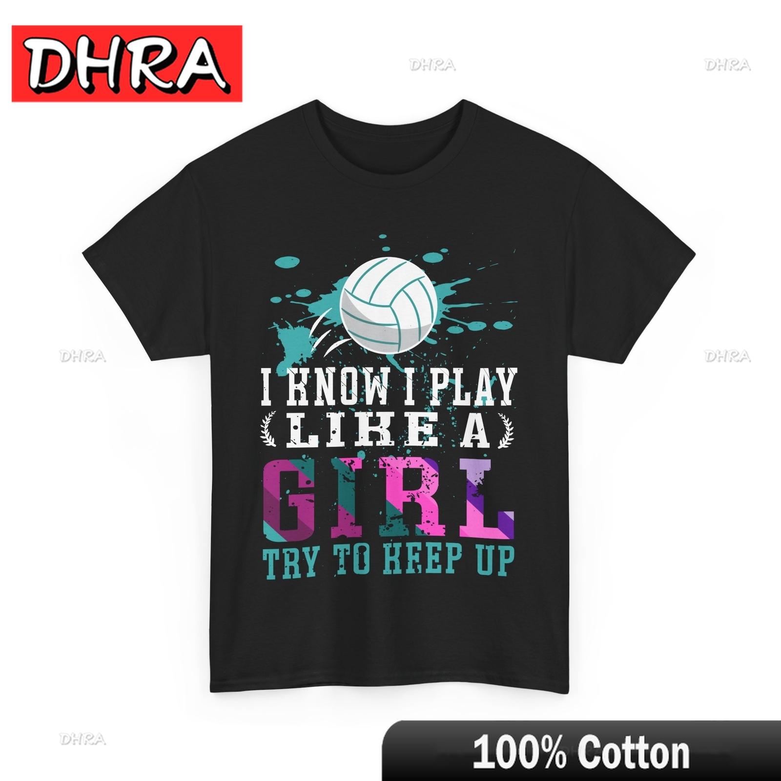 

Volleyball Shirt, I Know I Play Like A Girl Try To Keep Up Women Girls Shirt Clothing Hip Hop Wardrobe Essential Edgy Cool Cute S разноцветный