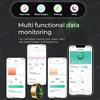 New Smart Ring Men Women, Heart Rate Blood Oxygen and Sleep Monitor Smartring IP68 & 5ATM Waterproof, Multi-sport Mode Ring