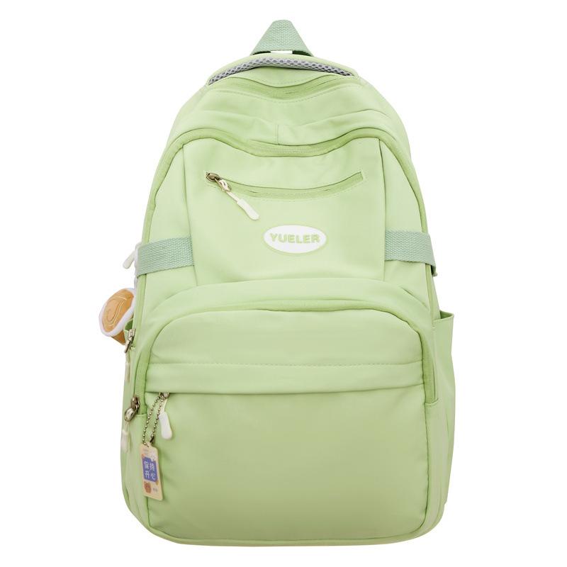 Schoolbag Female Korean Version Casual Campus Versatile Junior High School Large Capacity Backpack Japanese High School Student Girl Backpack