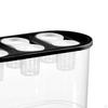 Grower Box Transparent Planting 6 Holes Practical Rectangular Container for Home