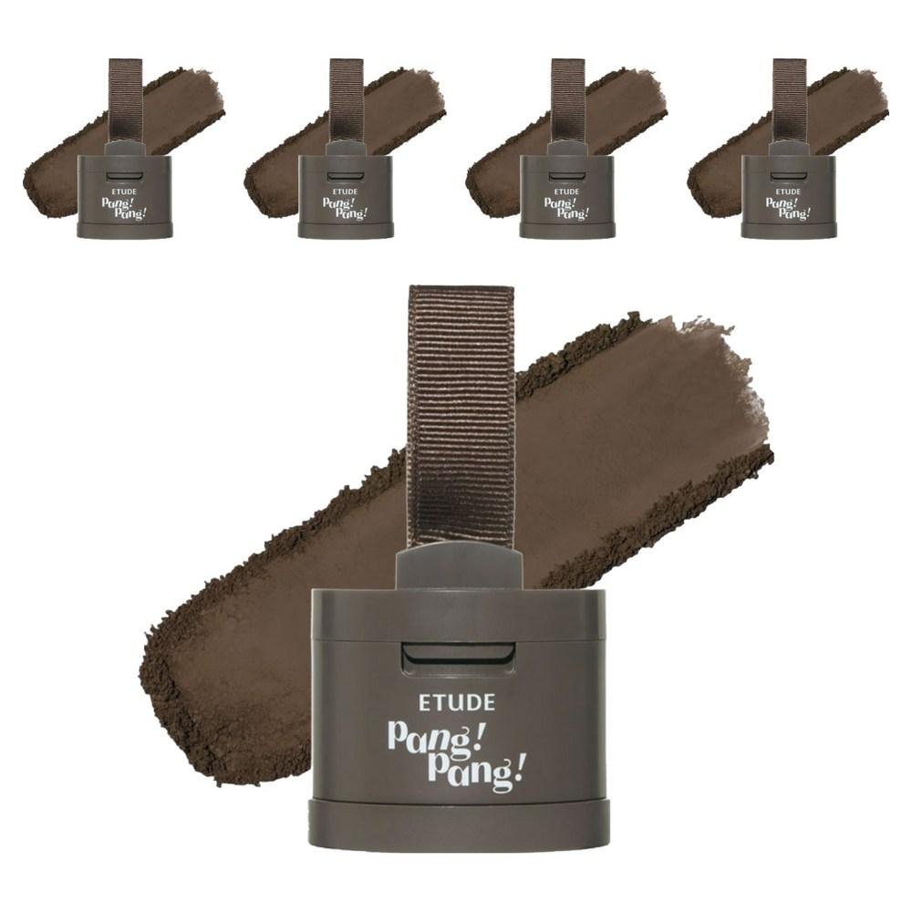 Etude Pang Pang Hair Shadow 3.5g Dark Brown 5 pcs