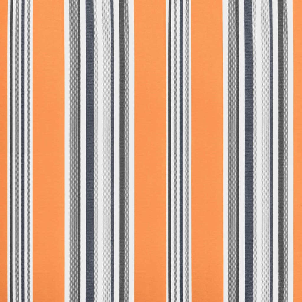 Retractable Awning Multicolor 400 X 350 Cm Fabric and Aluminum