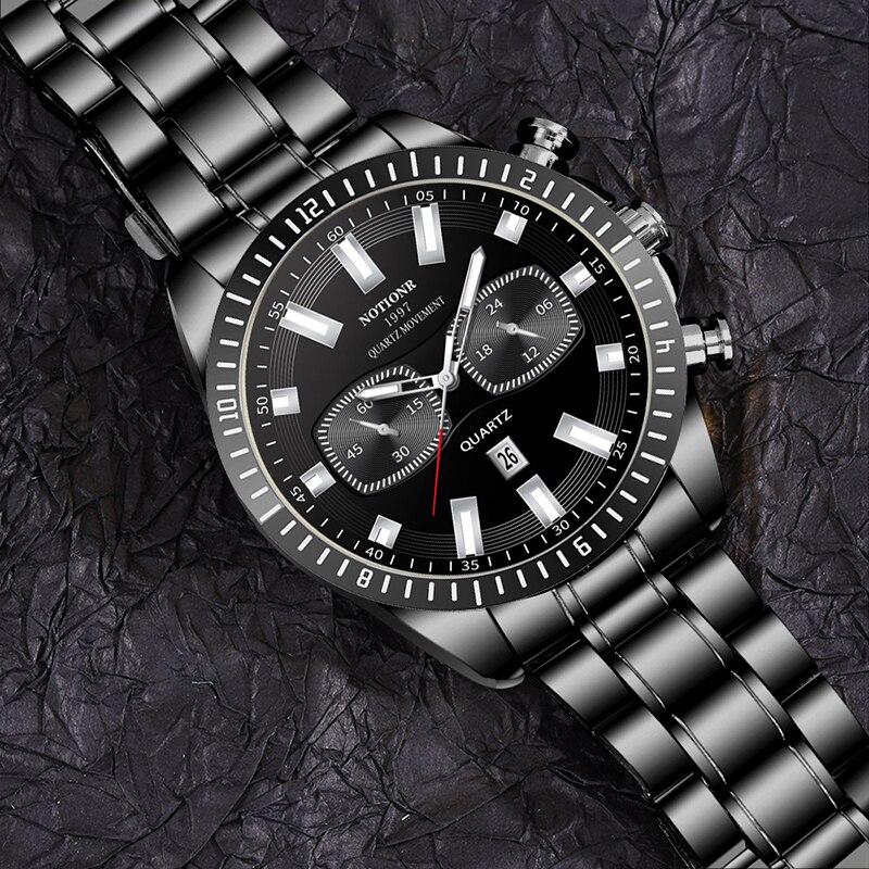 New Men Watches Quartz Business Watch for Mens Casual Luxury Watch Men Sports Watches Calendar Luminous Clock