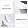 10L Foldable Water Bucket with Handle Portable Lightweight Multifunctional Outdoor Camping Fishing Car Washing Collapsible Water Storage Pail