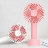 Rechargeable USB Mini Portable Pocket Fan Cool Air Whip Fan Handheld Cooling Charging Table Handle Electric Standing Table Handh