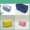 Heart Shape Plush Makeup Bag With Large Capacity For Students And Travel Storage