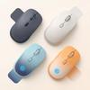 Rechargeable Wireless Dual-Mode Bluetooth Mouse with Custom Logo – Silent, Skin-Friendly, and Comfortable for Office Use