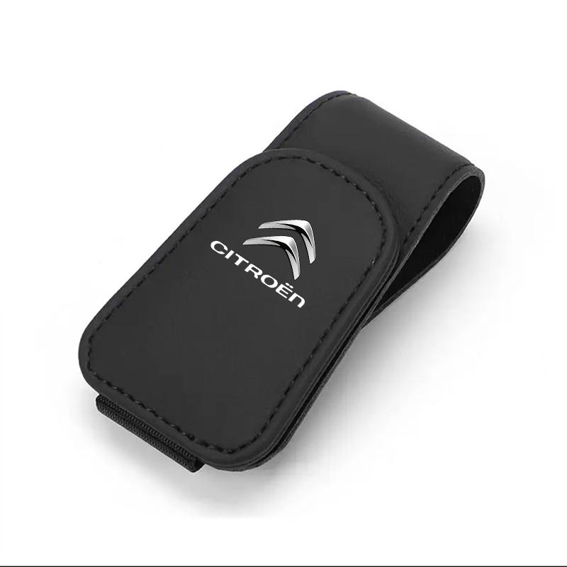 Car Sun Visor Multifunction Card Package Glasses Holder For DS SPIRIT DS4S DS3 DS5 5LS DS6 DS7 DS9 E-Tense WILD Citroen C1 C2