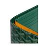 Goyard Victoire Monogram Opvouwbare Canvas en Leer Portemonnee Unisex Portemonnee Zwart Blauw Groen VICTO8PMLTY