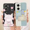 For Huawei Nova 10 SE Case Cute Cat Painted Soft Silicone Phone Back Cover For Huawei Nova10 SE nova10SE 10SE Case Bumper