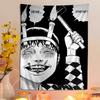 Japan Anime Junji Ito Cartoon Wandteppich Kunst Science-Fiction Zimmer Heimdekoration Wandbehang Blätter